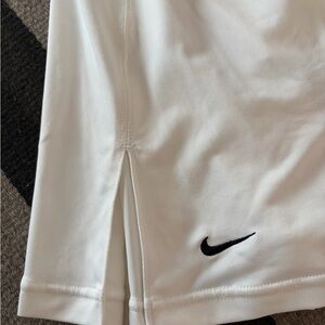 Nike Dri-FIT White Sports Tennis Skirt